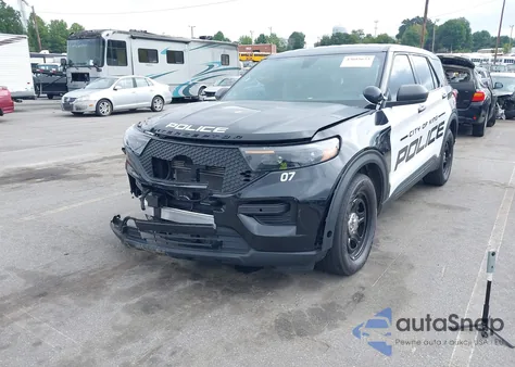 2024 Ford Police Interceptor из США, поврежденный, VIN 1FM5K8AC0RGA77412